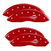 Stingray Emblem C8, Red - C8 Corvette 4-Piece MGP Brake Caliper Covers