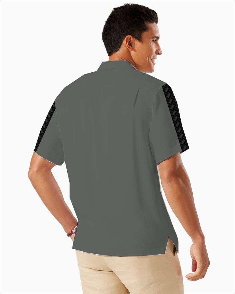 Corvette Generations Hawaiian Shirt - Charcoal Grey