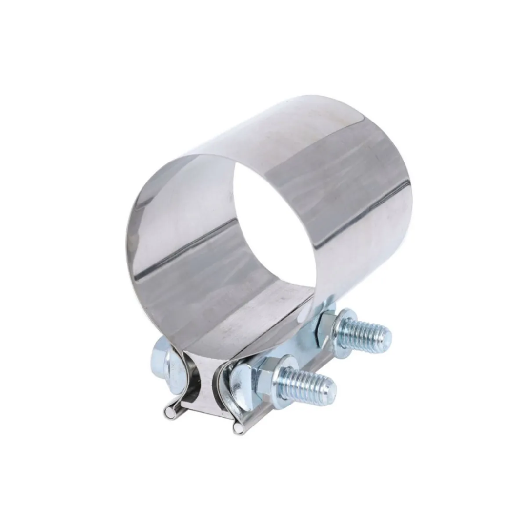 1973-2015 Corvette Stainless Steel Butt Joint Exhaust Clamp Sleeve - CA