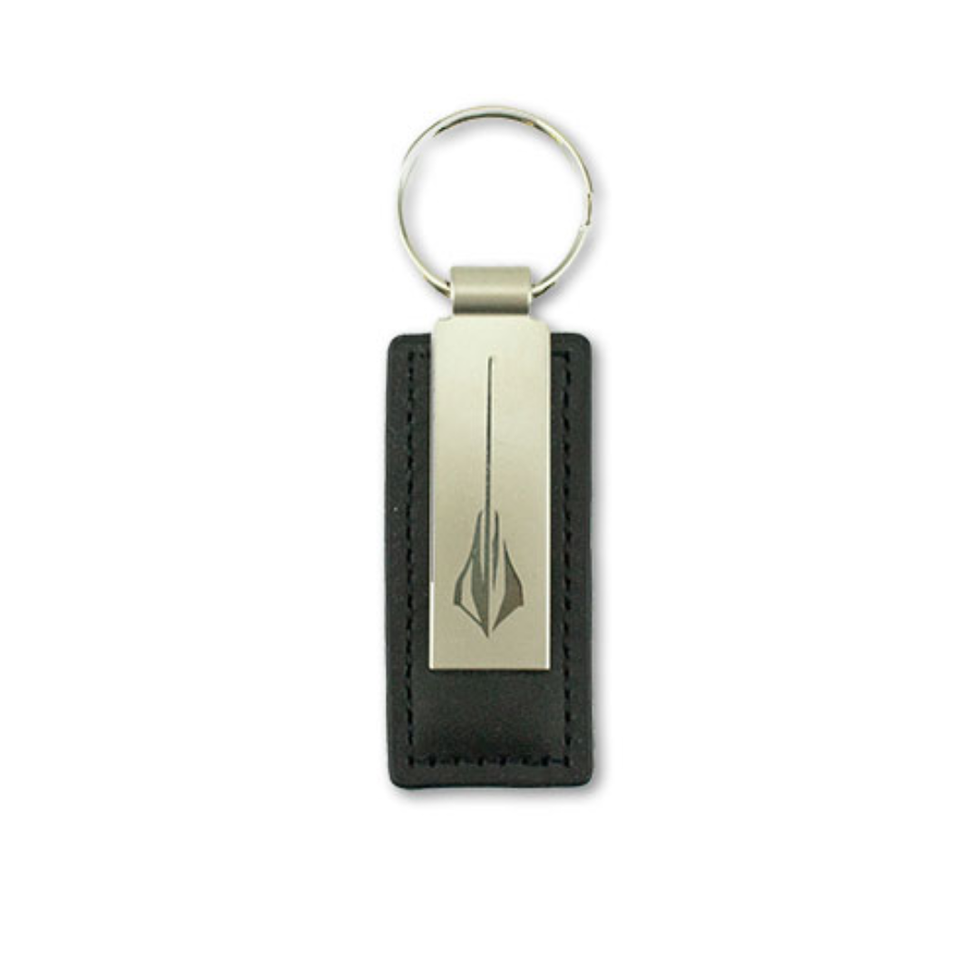 Corvette Stingray Leather & Metal Keychain Bundle