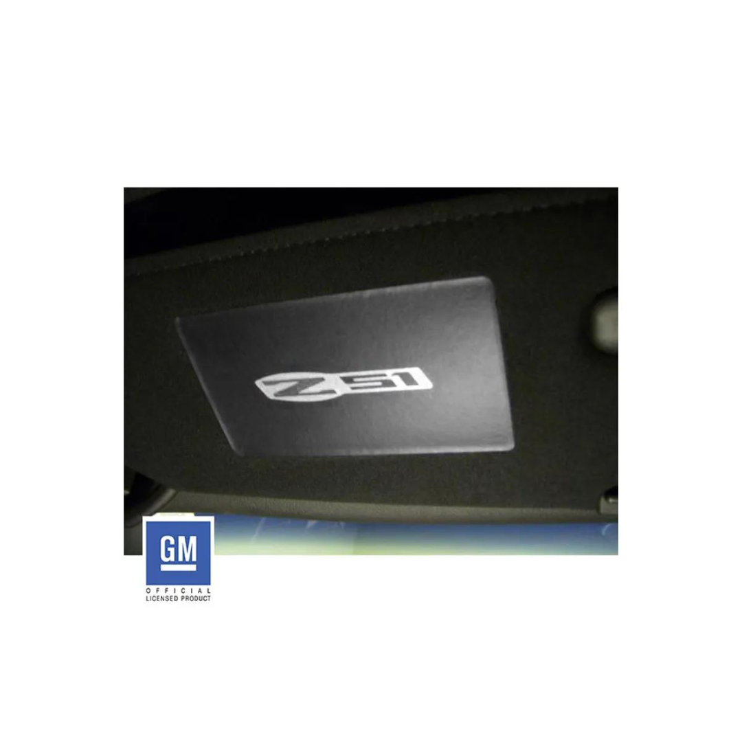 C6 Corvette Sunvisor Label Covers - CA