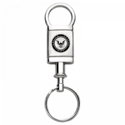 u-s-navy-satin-chrome-valet-key-fob-silver-34575-corvette-store-online