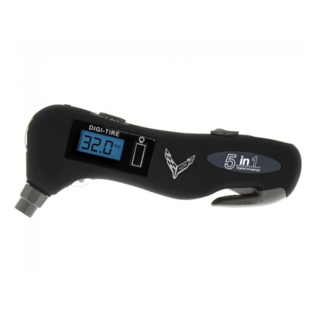 C8 2020-2025 Corvette Ultimate Safety Tool & Tire Gauge - CA