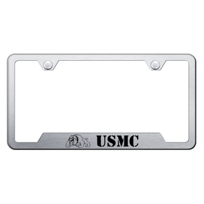 usmc-bulldog-cut-out-frame-laser-etched-brushed-44618-corvette-store-online