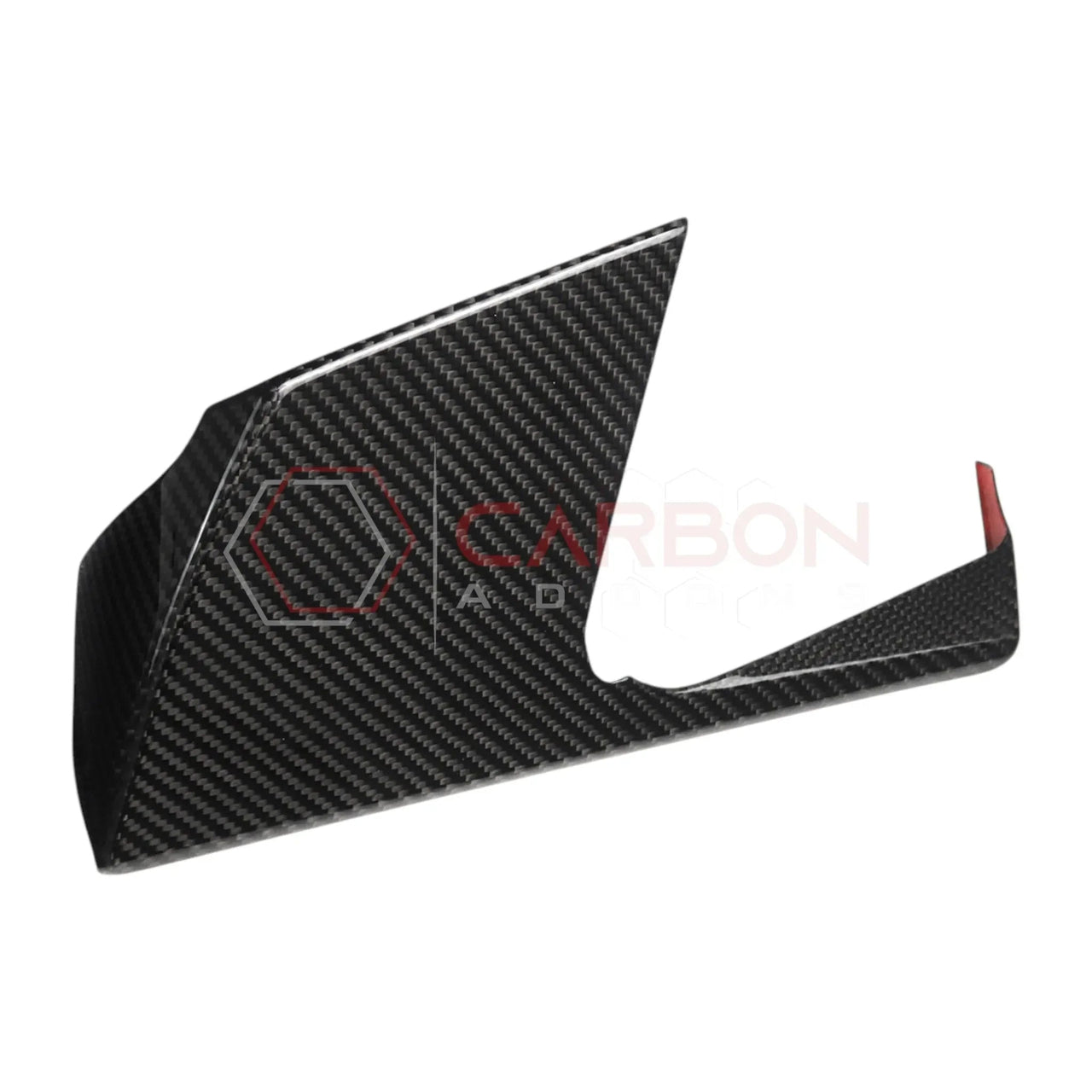 C8 Corvette Real Carbon Fiber Driver Side Dashboard Trim Cover | Interior Overlay (2020–2025)