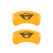 MGP Shield — Digitally Printed, Yellow - C4 Corvette MGP Brake Caliper Covers