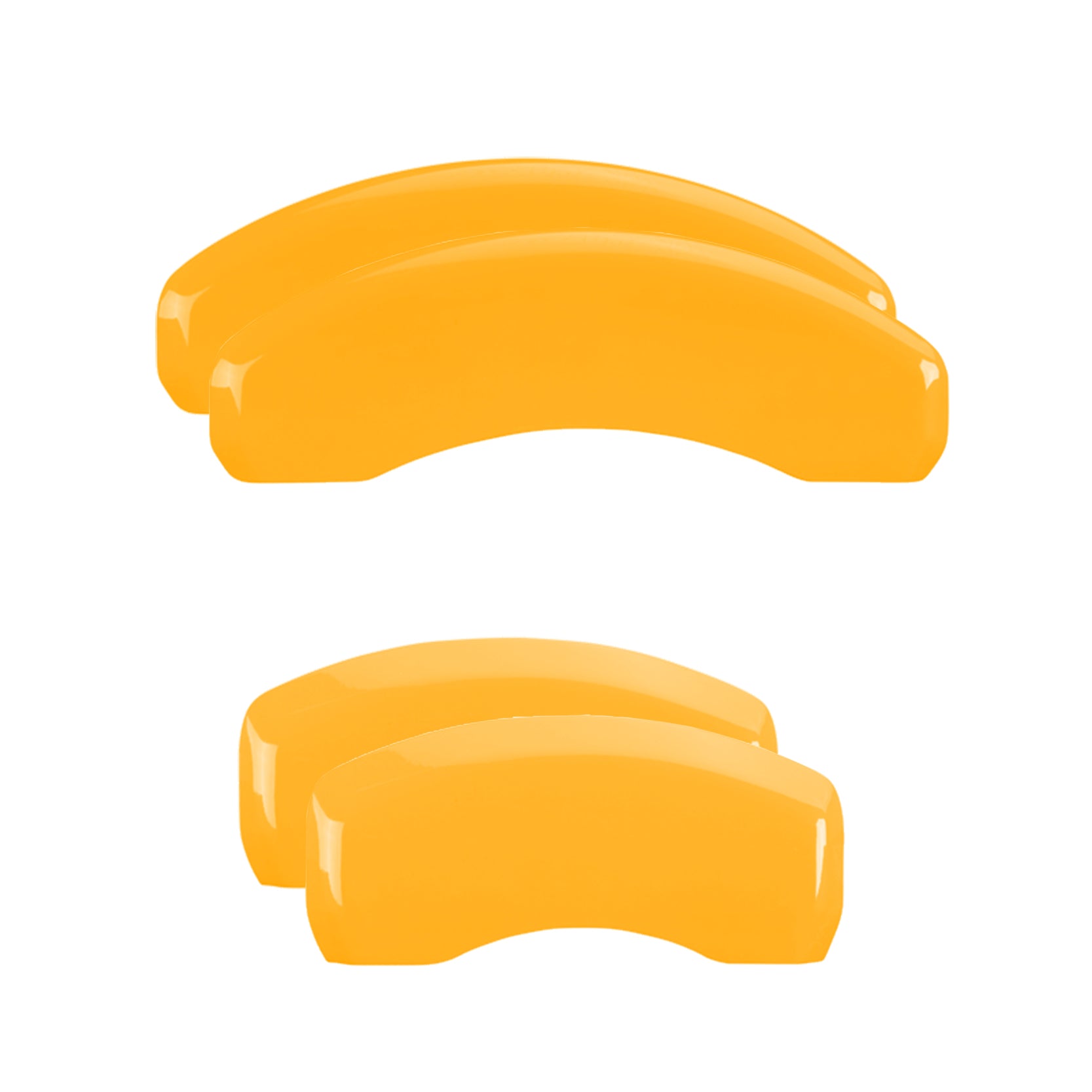 Classic — No Engraving, Yellow - C5 Corvette MGP Brake Caliper Covers