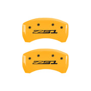 Z51 2015 Style 2, Yellow - C8 Corvette 4-Piece MGP Brake Caliper Covers