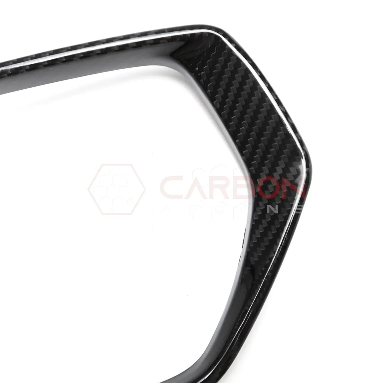 C8 Corvette Carbon Fiber Side Mirror Front Trim Cover (2020-2026)