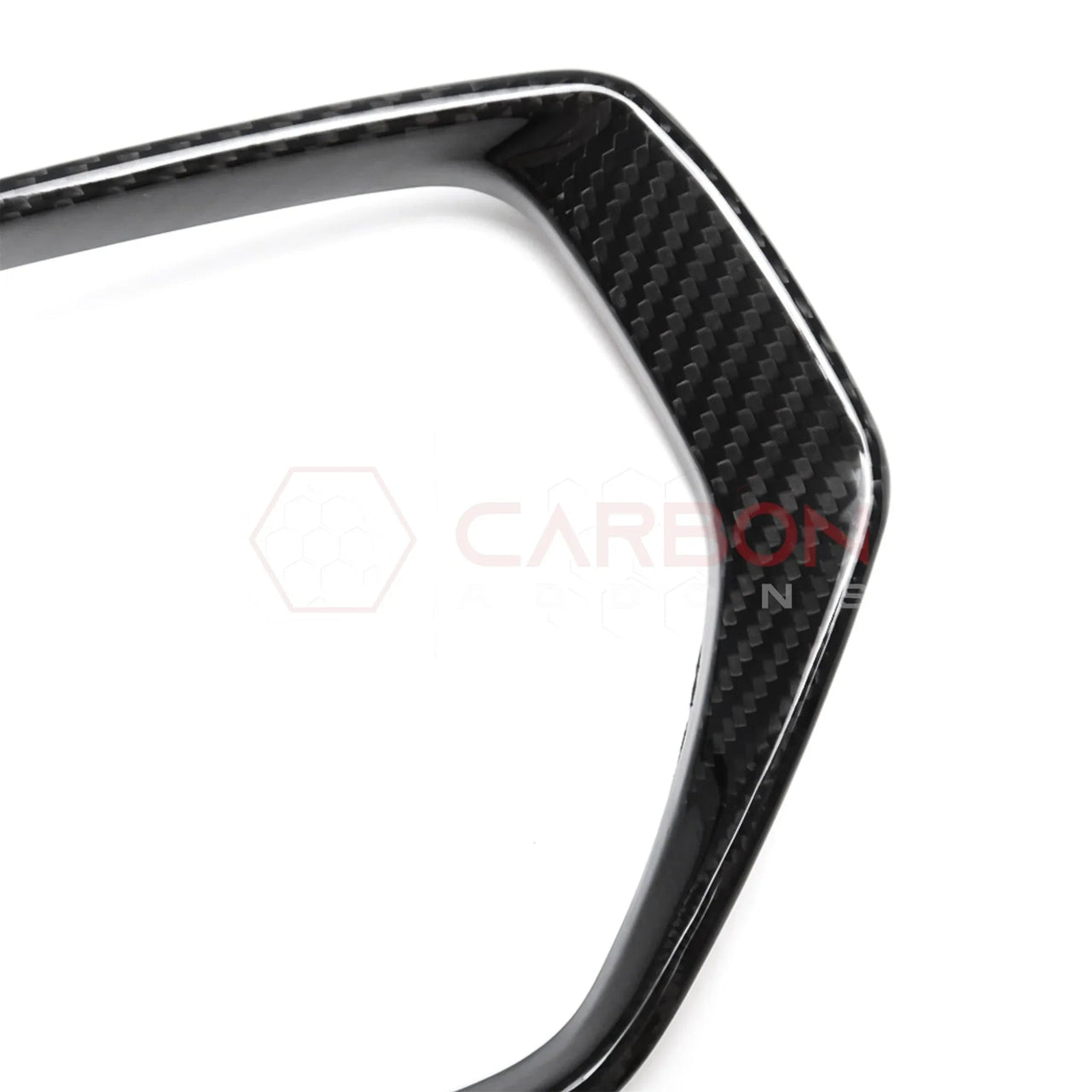C8 Corvette Carbon Fiber Side Mirror Front Trim Cover (2020-2026)