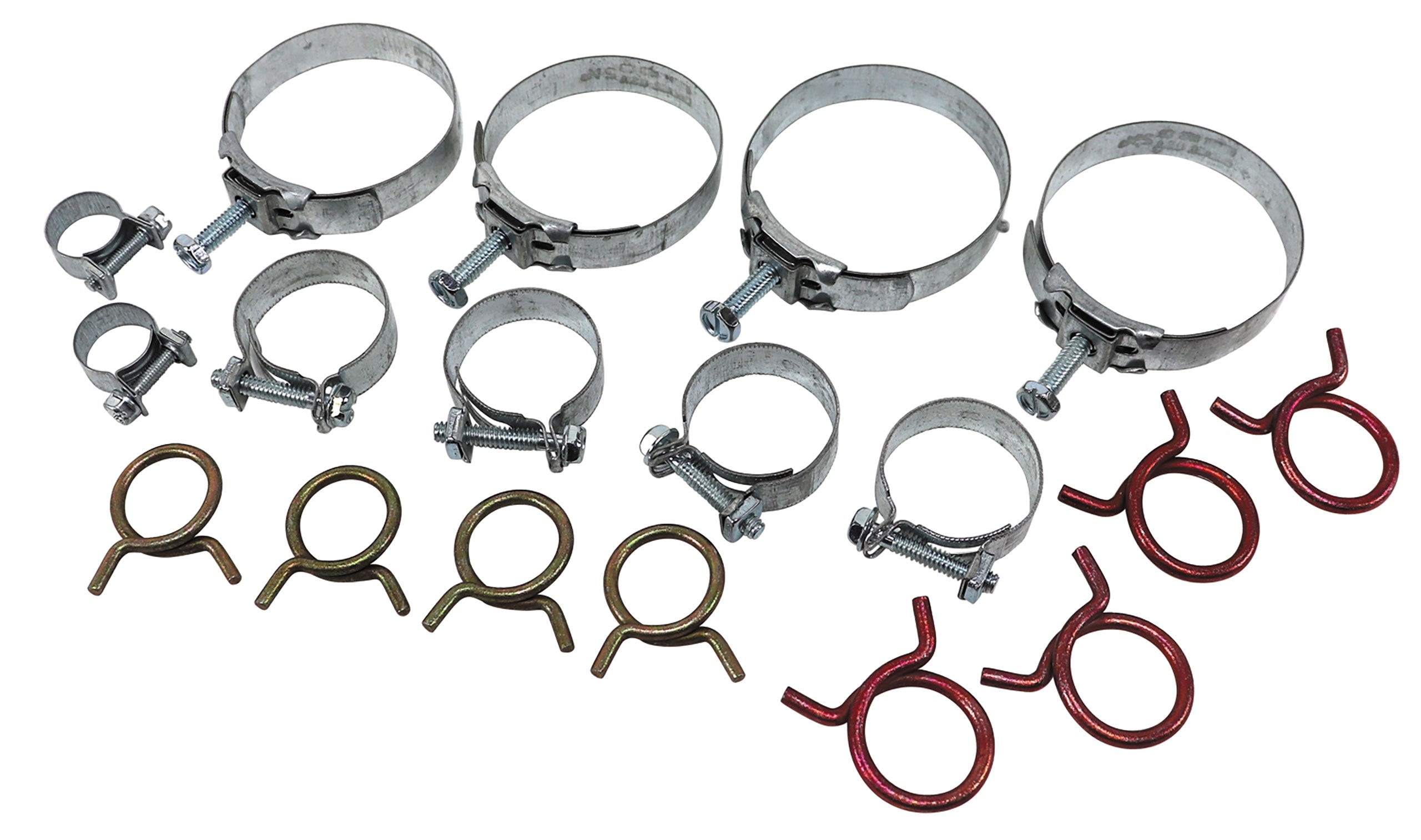 1966-1967 Corvette Hose Clamp Kit 327 High Performance W/Air Conditioning