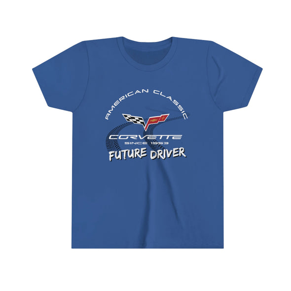 C6 Corvette Future Driver Youth Short Sleeve T-Shirt