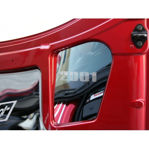 C5 & Z06 Corvette Hood Insert | Upper Right | Polished, Etched Year From 1997-2004 - [Corvette Store Online]