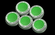 C5/C6 Corvette Engine Fluid Cap Cover 5Pc Slotted Set - [Corvette Store Online]