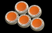 C5/C6 Corvette Engine Fluid Cap Cover 5Pc Slotted Set - [Corvette Store Online]