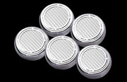 C5/C6 Corvette Engine Fluid Cap Cover 5Pc Slotted Set - [Corvette Store Online]