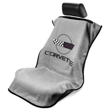 C4 Corvette Seat Armour Towel, Black, Gray or Tan - [Corvette Store Online]