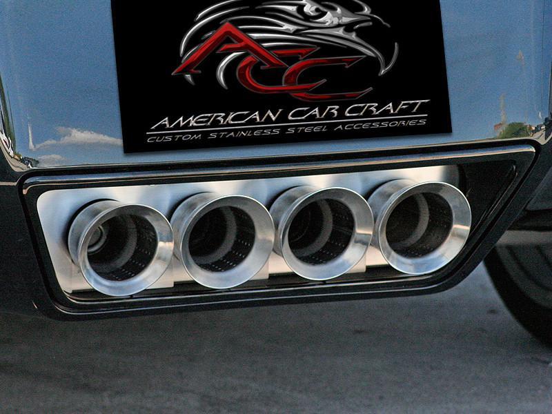 C7 Corvette Stingray / Z06 Exhaust Filler Panel NPP Dual Mode