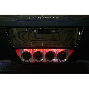C7 Corvette | Brushed Illuminated | Exhaust Filler Panel - [Corvette Store Online]