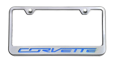 C7 Corvette Stingray | License Plate Frame | "Corvette" Lettering - [Corvette Store Online]