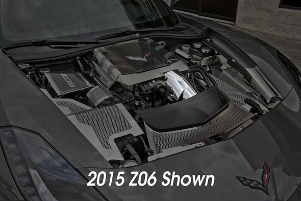 C7 Corvette Chrome Plated Throttle Body Cover (Stingray and Z06)