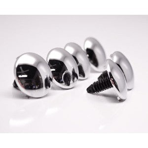 C7 Corvette Stingray | 6pc Hood Liner | Fasteners Chrome Kit - [Corvette Store Online]