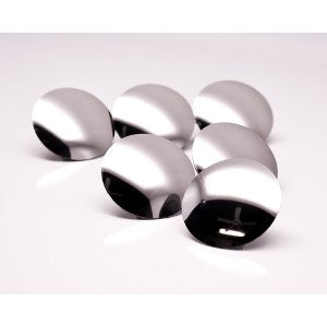 C7 Corvette Stingray | 6pc Hood Liner Fasteners | Polished Stainless Steel Kit - [Corvette Store Online]