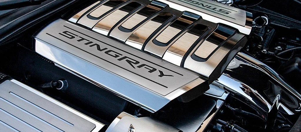 C7/Z51 Corvette STINGRAY Style Fuel Rail Covers