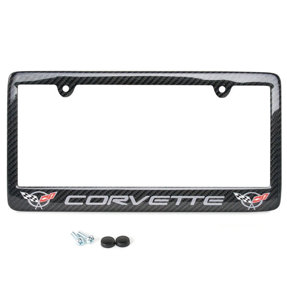 c5-corvette-carbon-fiber-w-double-logo-license-plate-frame
