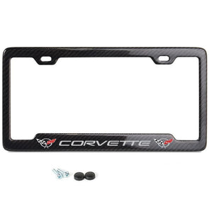 c5-corvette-carbon-fiber-logo-license-plate-frame-notched