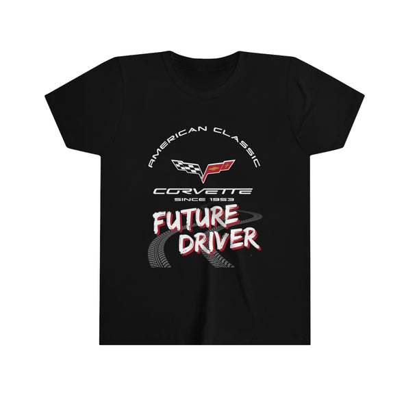 C6 Corvette Future Driver Youth Short Sleeve T-Shirt