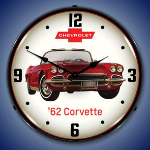 1962 Corvette Lighted Clock Profile - [Corvette Store Online]