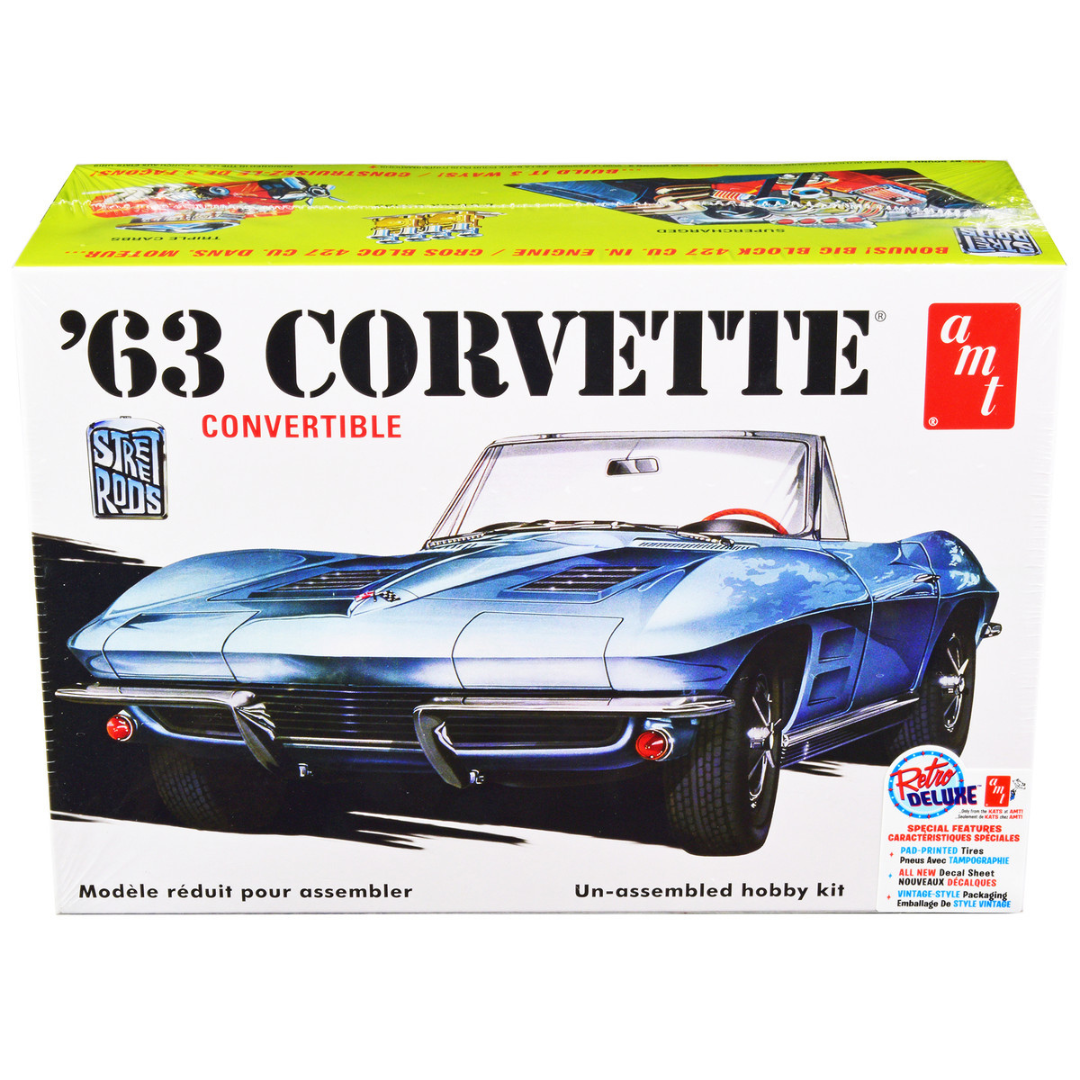 Corvette plastic hot sale models