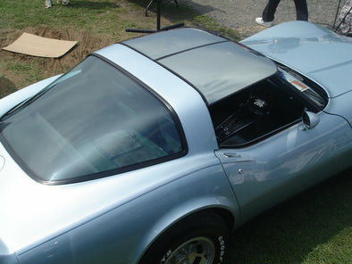 1968-1982 C3 Corvette LOF Tempered Mirrored Glass T-Top GM Licensed