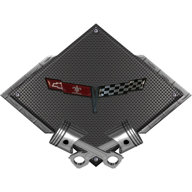 1981-c3-corvette-black-diamond-cross-pistons-steel-sign