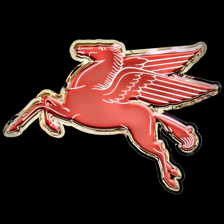 Mobil Pegasus Metal Sign