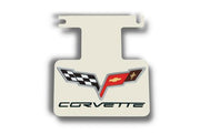 Polished-Logo-&-Script-Exhaust-Enhancer-Plate-W/Polishing-Kit---Non-NPP-Exhaust-200845-Corvette-Store-Online