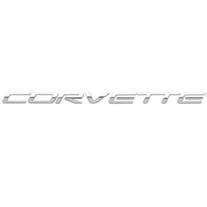 C5 & Z06 Corvette Front Letters | Mirror Finish Stainless Steel (Set) | 1997-2004 - [Corvette Store Online]
