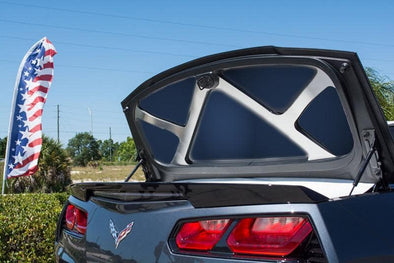2014-2019 C7 Corvette Stingray Convertible Trunk Lid Brace - Stainless Steel