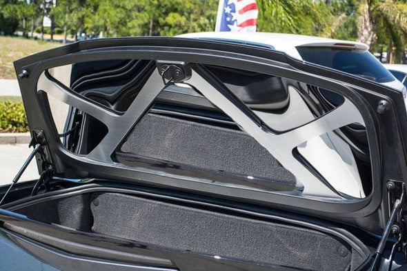 2014-2019 C7 Corvette Convertible Trunk Lid Trim Kit - Stainless Steel