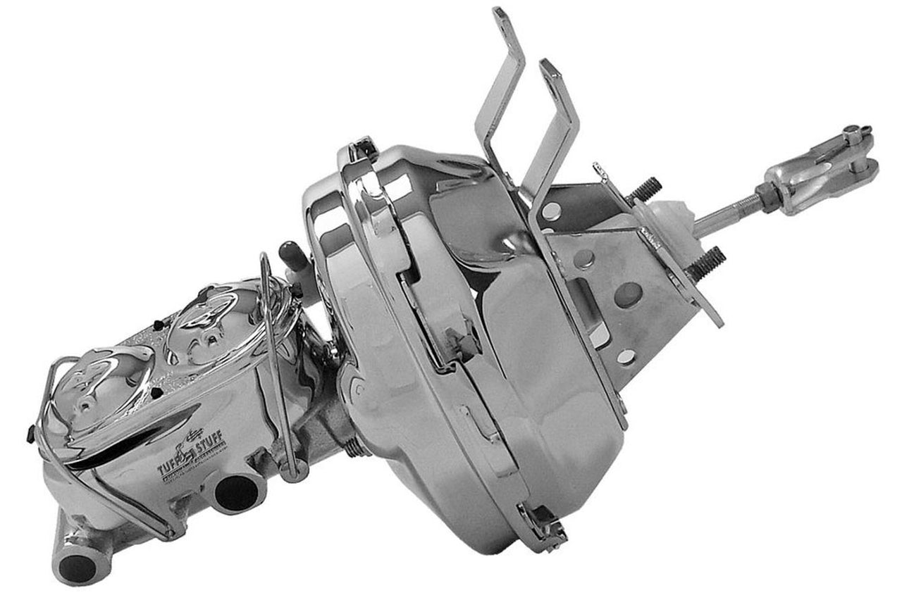 Booster-w/mc---327/396/427-Chrome-w/9/16in-&-1/2in-LH-Ports---1in-Bore-201780-Corvette-Store-Online