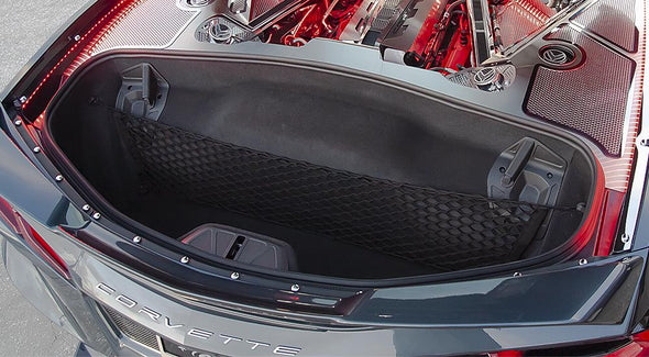 2020-2024 C8 Corvette - Rear Trunk Deck Button Kit 14 Piece | Polished Chrome