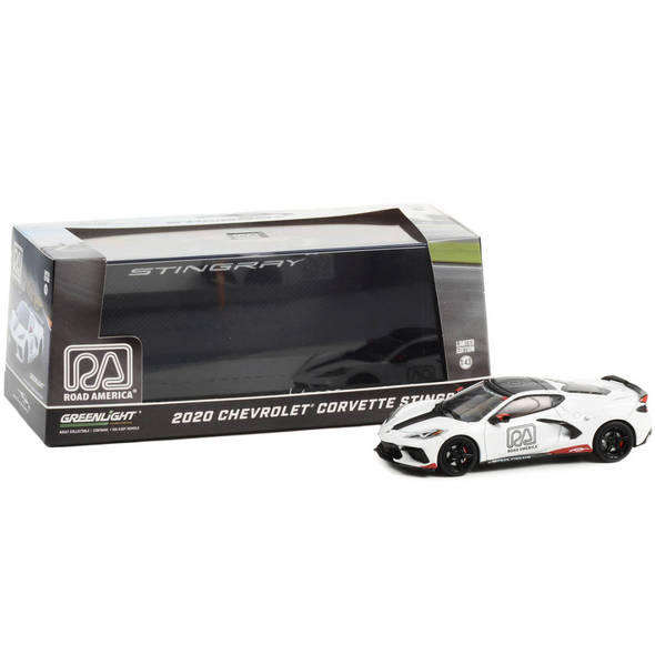 2020-chevrolet-corvette-c8-stingray-road-america-official-pace-car-1-43-diecast-model-car-by-greenlight