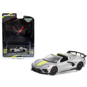 2022 C8 Corvette C8.R Stingray Hypersonic Gray "2022 IMSA GTLM Championship Edition" 1/64 Diecast Model Car