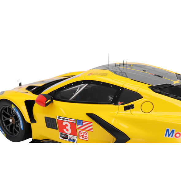 2022 Corvette C8.R #3 Corvette Racing GTD Pro Winner IMSA 12 Hours of Sebring 1/18 Model Car by Top Speed