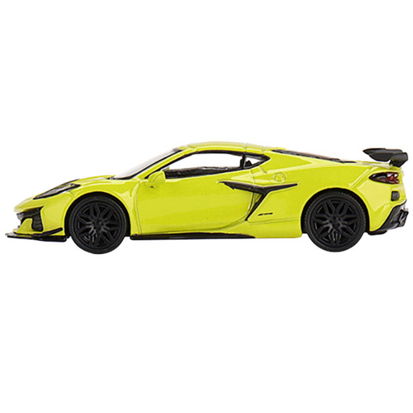 2023 C8 Corvette Z06 Accelerate Yellow Limited Edition 1/64 Diecast Model Car