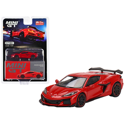2023 C8 Corvette Z06 Torch Red Limited Edition 1/64 Diecast Model Car