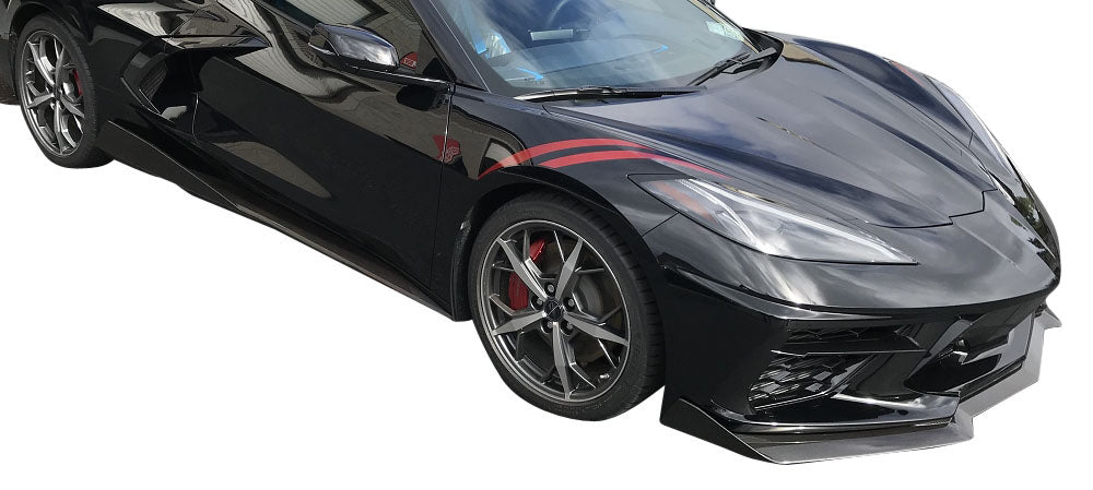 Fender-Stripes---Single-Color-Gloss-Carbon-Flash-Left-&-Right-Side-202390-Corvette-Store-Online