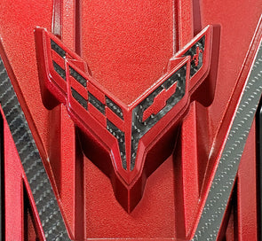 Engine-Cover-Emblem-Overlay---Gloss-Orange-202404-Corvette-Store-Online