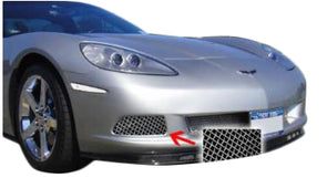 Fog-Light-Screens---Base-Model---Aluminum-W/Black-Finish-202472-Corvette-Store-Online